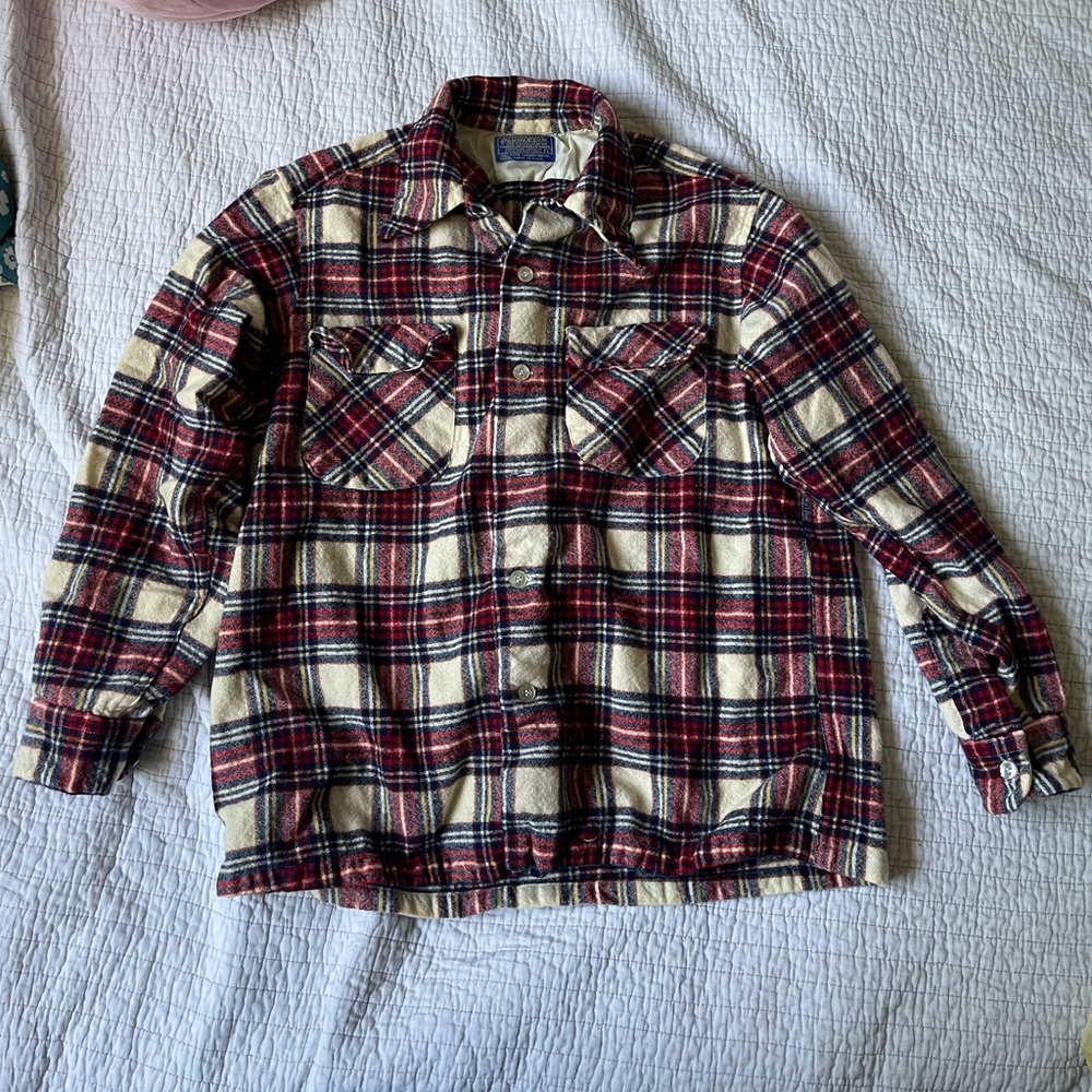 Womans vintage Pendleton wool flannel